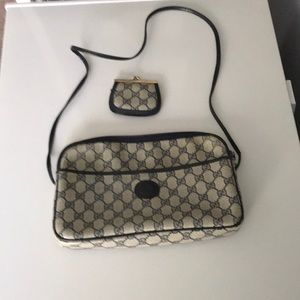 Vintage Gucci Purse with matching Coin purse